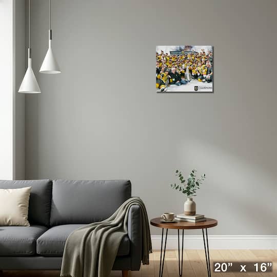 Vegas Golden Knights 16" x 20" Canvas 2023 Stanley Cup 20" x 16"